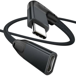 UseBean USB type C P[u L^ 1.8M, p90x USB-C 3.1 Gen 2 10Gbpsf[^]PD 100W}[dUSB CIX-USB CX 4K@60HZfo ^CvcR[h iPhone 15, MacBook, iPad Pro, Steam Deck, Galaxy S24,