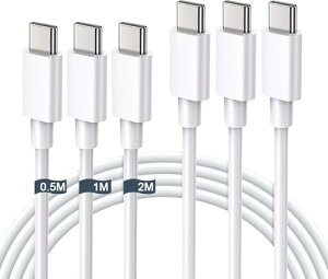 c to c P[u ^Cvc P[u type-c [dR[h 0.5m/1m/2m PDΉ 60W }[d fh~ f[^]for iPhone 16/15/ Galaxy/Sony Xperia Nintendo Switch/GoPro ̑Android USB-C@Ή zCg