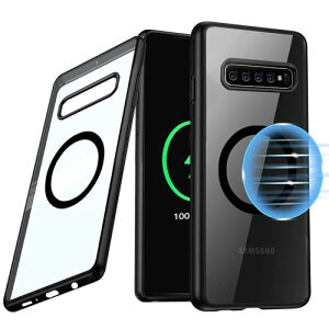 Guizzcg Samsung Galaxy S10+/S10 Plus CP[X MagSafeΉ ^ NA \tgTPU }OZ[t X}zP[X CX[d ʕی Yی 6.4C` ϏՌ یP[X ubN