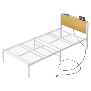 LunarLight X`[pCvxbh xbht[ 97.5s21170.5cm ̂ É VO bed frame RZgt LEDCgt {It ʋC ϋv ω׏d400kg xbh[  g