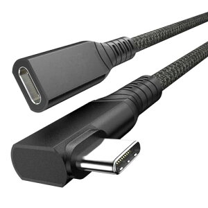 USB 4 P[u 240W 0.3M, L Thunderbolt 4/3 & USB C^CvcR[h PD 3.1}[d 40Gbps f[^] 8K@60Hzfo iPhone15, MacBook, iPad Pro/Air, Galaxy S23 S24, Matebook, PixelType-c@Ή