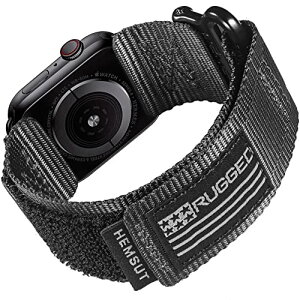 Hemsut �R���p�`�u�� Apple Watch �o���h �A�b�v���E�H�b�`�o���h �E���g���o���h�i38/40/41/42/44/45/49/46mm�jiWatch Ultra/Ultra 2 Series 10/9/8/7/6/5/4/3/2/1/SE�ɑΉ� �i�C����apple watch�X�|�[�c�X�g���b�v