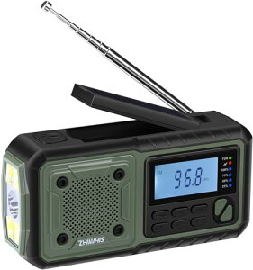 ZHIWHIS hЃWI 5000mAh Zg/FM/AM/ChFMΉ d \[[//USB-C[d/drgp\yCzΉ/SOSA[gzAEghA gя^ k 䕗 Ôg dً}΍ VoZWS-37