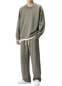 [Atkata] ㉺ Y W[W Y ZbgAbv ㉺Zbg H   O[ grey 3XL