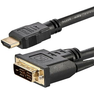 StarTech.com HDMI - DVI-DϊP[u^1.8m^IX-IX^ubN^j^[ A_v^[ R[h^fBXvC Ro[^[ HDMIDVIMM6