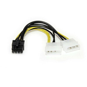 StarTech.com 2x ytFdRlN^(4s/IX) - PCI ExpressdRlN^(8s/IX) ϊA_v^P[u 15cm LP4PCIEX8ADP
