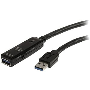 StarTech.com USBP[u^USB 3.0i5Gbpsj^10m^ANeBu^Cv^Type-A - Type-A^IX - X^ACA_v^[t^ubN^USB R[h^s[^[ O GNXe_[ P[u USB3AAEXT10