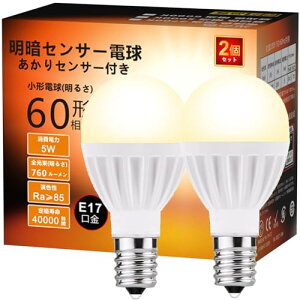 ÃZT[LEDd E17 铔 60W dF Ód ^ 760lm ÂȂƎ_E邭ȂƎ (ľm@\Ȃ) 35mma ֓/L/ԏ 哔 듔yKisz(2