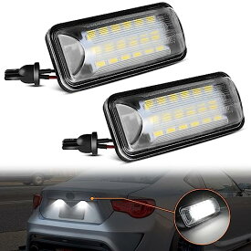 GemPro ナンバー灯 led トヨタ用86 ZN6 GT-86 FT-86 NC6 スバル用 BRZ ZC6 WRX STI S4 VAB VAG エクシーガYA フォレスターSJ XV GP7 GPE GT3 GT7 インプレッサ G4 GJ2 GJ3 GJ6 GJ7 インプレッサスポーツGP レガシィ B4 BM9 BMM BMG