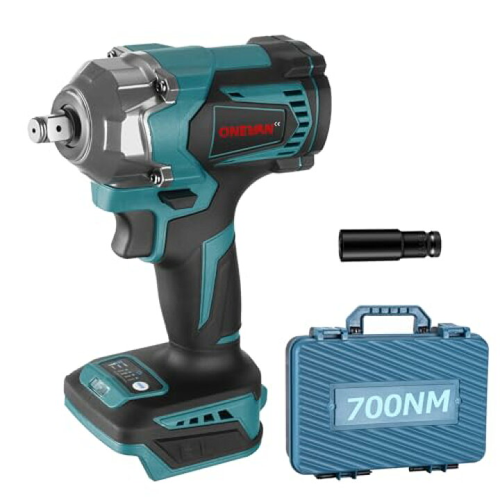 楽天市場】ONEVAN インパクトレンチ 18v 充電式 電動インパクトレンチ 