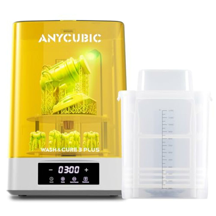 楽天市場】Anycubic Wash & Cure 3 Plus 3Dプリンター洗浄硬化機 
