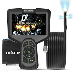 Hiacinto 10MEt@Co[XR[v fW^ HD 1080P OY J HƗp 5.0C`IPSXN[t IP68h{AXR[v 8mmY 8̒\LEDCg 10M