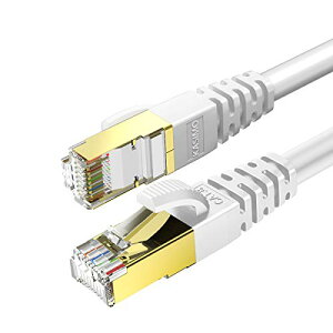 15m KASIMO LANP[u CAT8 JeS[8  ő40Gbps 2000MHz CAT8 26AWG RJ45 SFTP dV[h c܂h~ ADSL  LlanP[u wi-fiP[u C[TlbgP[u f [^