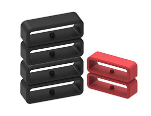 ECSEM t@Xi[O For Garmin Forerunner 935ohp (6pbN) VR[RlN^[ ZLeB[v L[p[O For Garmin Forerunner 935poh (6pcs Black+Red)