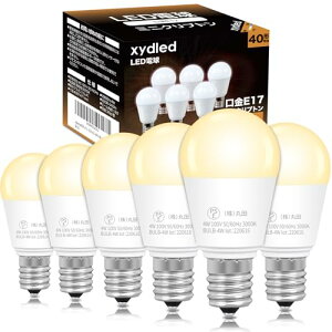 xydled LEDd E17 40W` 440lm dF 3000k ~jNvgd ~jv` ^d Lz^Cv Ή Ή fMފΉ PSEF؍ς 6Zbg (dF)