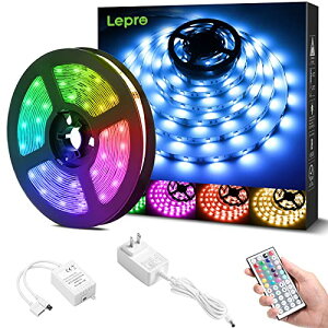 Lepro LEDe[vCg 5m RGB e[v Cg 邢 Px 150A x SMD5050 Rt lede[v 12v ؒf\ 3Mʃe[vt  ԐڏƖ X Lrlbg p