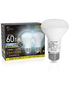 ORALUCE LEDd E26 tv` F 60` 6.5W 680lm 6500K 120x td^Cv s PSEF ^Ή 2 LDR6D-H-E26