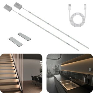 Hapfish LED e[vCg, 2Mx2{Zbg 2000mAh lZT[e[v dry[dE3FxEiKEڂɗDER[hXE΁zPx ԐڏƖ XgOCgtȒPCL