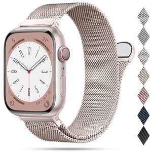 [OULUOQI] Rp`u AbvEHb`oh 38mm 40mm 41mm 42mm 44mm 45mm 46mm 49mm Rp`u Apple Watch oh XeX }Olbg xg ʋC  jp bV X|[c Series Ultr