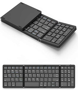 CXL[{[h ܂肽ݎ iPad Bluetooth eL[ ^ 3foCXΉ RpNg É ^ X}z ^ubg p\Rp~jL[{[h iOS/Windows/Mac/Android Ή ^