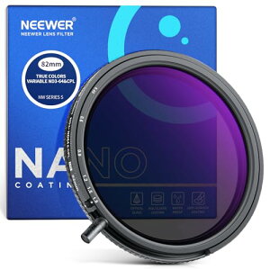 NEEWER 82mm gD[J[ND3-ND64CPLtB^[ nhmut 2in1\ȌtB^[&~ΌtB^[ }`R[eBOHDwKX/A~t[ h Ϗ w