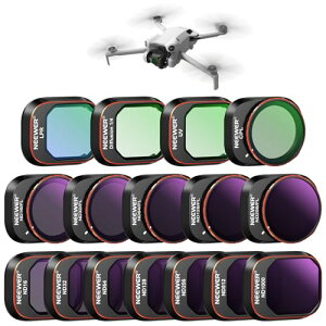 NEEWER ND & CPL & GtFNgtB^[Zbg Rp`u DJI Mini 4 Pro 16 HD ND16 ND32 ND64 ND128 ND256 ND512 ND1000 ND16/PL ND32/PL ND64/PL ND128/PL ND256/PL/UV/CPL/LPR/ubNgU1/4tB^[ tB^[