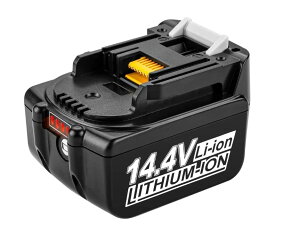 Ehomtikk �݊��}�L�^14.4V�o�b�e���[ BL1460B 6.0Ah LED�c�ʕ\���t�� 14.4V�}�L�^�d���H��o�b�e���[BL1460B BL1430 BL1440 BL1450 BL1460 �Ή� BL1460B�}�L�^�o�b�e���[14.4V