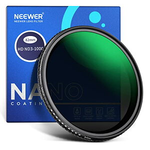 NEEWER 82mmNDtB^[ ND3-ND1000 1.5-10~ebhXgbv j[gfVeBtB^[ HDwKX 30 wimR[eBO h/σXNb`/A~t[