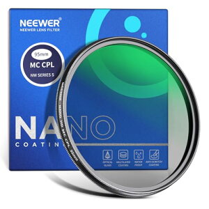 NEEWER 95mm �Ό��t�B���^�[ 24�w���w�ϐ��i�m�R�[�e�B���O MC CPL�����Y�t�B���^�[ HD���w�K���X �����^ ���ˏ���/�R���g���X�g����/�O���A�ጸ