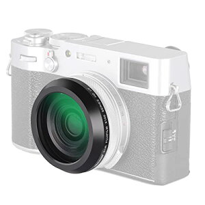 NEEWER UV保護フィルター X100シリーズカメラ用 マルチコーティング HD光学ガラス構造 レンズフィルターアクセサリー X100 X100S X100F X100T X100V X100VIカメラに対応 (ブラックフレーム)