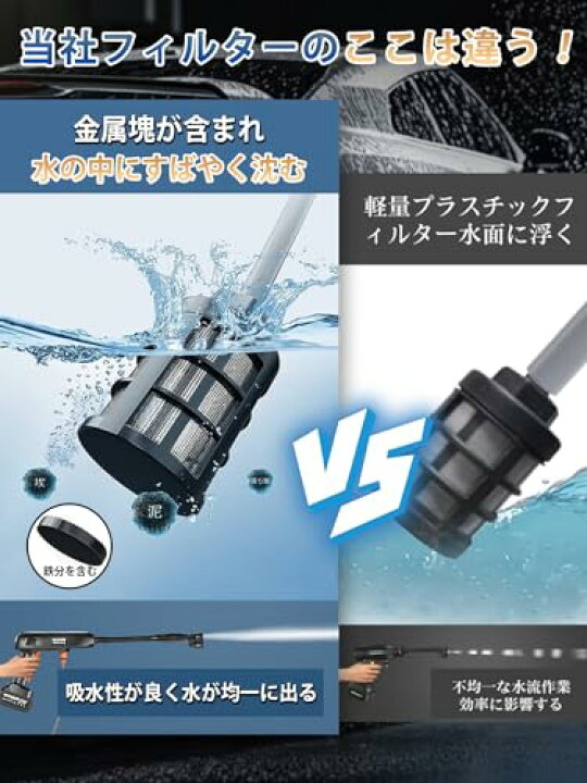 楽天市場】高圧洗浄機 コードレス 充電式 家庭用 洗車 20000mAh大容量 