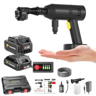 高圧洗浄機【超軽量574g・2025年新登場・ぴかぴか洗浄店監修】8MPa ミニ高圧洗浄機 コードレス 充電式 残…