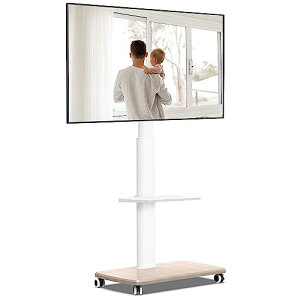 FITUEYES erX^h 32`70C`ɑΉ LX^[t er Ǌ nC^Cv tvX^h ړ  tv stand 60cm̖ؐ ω׏d40kg VESA600x400mm܂ \ EU
