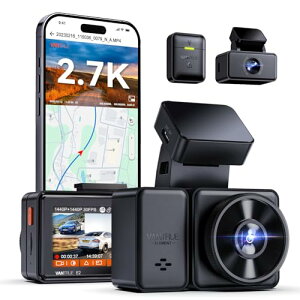 VANTRUE E2 hCuR[_[ O2.7K 1944P+1944P 5.8GHzWiFiΉ GPS Î 160xLp OJ hR WDR GZT[ ً}^ [v^ ԊĎ ̌m Rt TELECF؍ 1TB