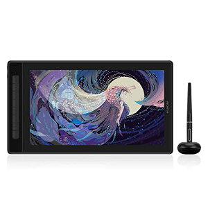 HUION t^u ty^ubg Kamvas Pro 16i2.5Kj15.8C` QHD sRGB 145% 𑜓xYȔF ǌ̃yPW517 pX^ht