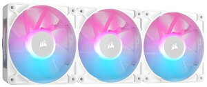 CORSAIR iCUE LINK RX120 RGB X^[^[Lbg 120mm PWM PCP[Xt@ gvpbNiiCUE LINKVXenutj zCg CO-9051022-WW