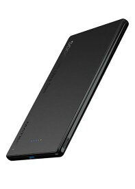 MATECH モバイルバッテリー マグセーフ 超薄型 小型 軽量(史上最薄6.9mm, 5000mAh)【MagSafe対応マグネット式/最大出力15W ワイヤレス/タイプC PD22W/iPhone12~16対応】 (ブラック)