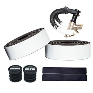 PLATTBK 自転車バーテープ EVA/PU ロードバイク用ハンドルバーテープ エンドキャップ、エンドテープ付属