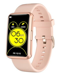 スマートウォッチ 歩数計 活動量計 リストバンド型 1.47インチ縦長の大画面 Bluetooth&アプリ&スマホと連携不要 万歩計 距離記録 目覚まし時計 5種類文字盤 IP68防水 水飲みアラート 腕上げ自