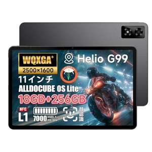 ALLDOCUBE iPlay70 Pro ^ubg 11C` 2560×1600𑜓x F 4Xs[J[ 8RACPU Helio G99 ^ubg WidevineL1 NetflixΉ 18GB+256GB+1TBg 7000mAh 18W PD}[d Android 14 ALLDOCUBE OS Lite 4G LTE GPS