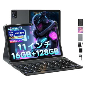 �y���؃Z�b�g�Łz�^�u���b�g11�C���`-����-�^�u���b�g-Android14-16GB+128GB+1TB�g��-�A���h���C�h-8�R�ACPU Wi-Fi���f�� 7000mAh+Type-C�[�d In-cell IPS 13MP+8MP�f���A���J���� GMS/�Z�K/PSE�F��