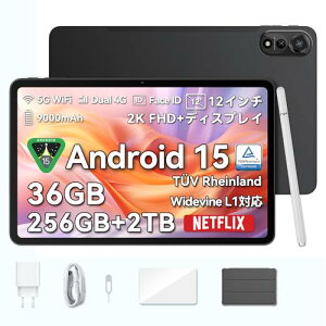 yAndroid 15 ^ubg 12C` 2K IPSʁz Blackview MEGA2 AhCh15^ubg 12C`A2000*1200𑜓xA36GB+256GB+2TBgA9000mAh+PD 18W}[dA8RACPU T615 Widevine L1ΉASIM 4G