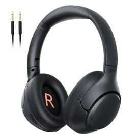 QCY H3 ヘッドホン ワイヤレスヘッドホン ノイズキャンセリング Bluetooth 5.3 ハイレゾ対応(AUX接続時) 43dBまでノイズ低減 有線 無線 両用 最大60時間音楽再生 外音取り込み マイク内蔵 ハンズフリー通話 マルチポイント対応 快適装着 軽量