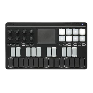KORG(�R���O) MIDI�L�[�{�[�h nanoKEY Studio DTM/25����/�R���g���[���[/USB/���C�����X/�I�[���C������/A4�T�C�Y/�\�t�g�E�F�A���C�Z���X���� NANOKEY-ST