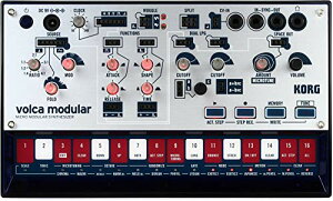 KORG ���W�����[ �V���Z�T�C�U�[ volca modular �p�b�`���O �P�[�u���t�� �d�r�쓮 �X�s�[�J�[���� �w�b�h�t�H���g�p�� �ǂ��ł��g����R���p�N�g�T�C�Y