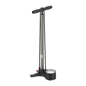LEZYNE(レザイン) 自転車 フロアポンプ/空気入れスポーツフロアドライブ[SPORT FLOOR DRIVE FLAT GREY] 3.5インチ大型メーター【日本正規品】