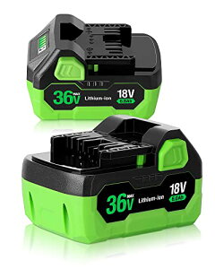 TengHutt �݊� �n�C�R�[�L 36V �o�b�e���[ 2�Z�b�g 3.0Ah�i36V�j/6.0Ah�i18V�j�d�r�����Ŏ����ؑ�BSL36B18/BSL36A18/BSL36C18/BSL36A18B�Ɍ݊�������