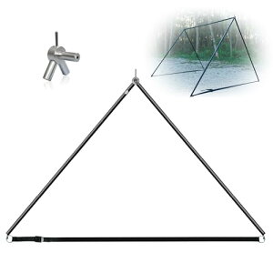 GOGlamping V^ 񖔃|[ ҉ |[ pbvegp 1{ A~ ߃xgt {^ y A6061 19mm 120-130CM gݗĊȒP y RpNg eg|[ AEgh