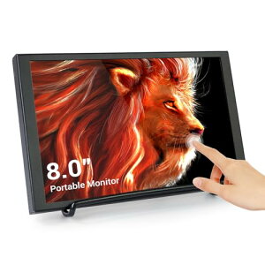 ELECROW oCj^[ 8C` ^b`pl ^fBXvC HDMIΉ 𑜓x1280×800 IPSt y ^ USBd Raspberry Pi/Jetson Nano/Windows PC/Q[@ Ή