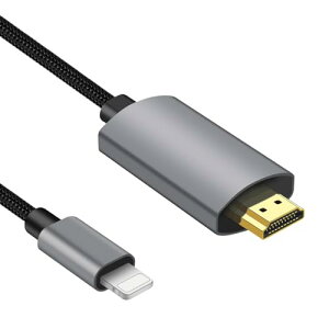 y2025 MFiFؕiziPhone hdmiϊP[u 2.5M CgjO HDMIϊP[u Digital AVϊA_v^ iPhone/^ubgero lightning HDMIڑP[u dsv i0S18A17A16A15 You Tube TVo 1